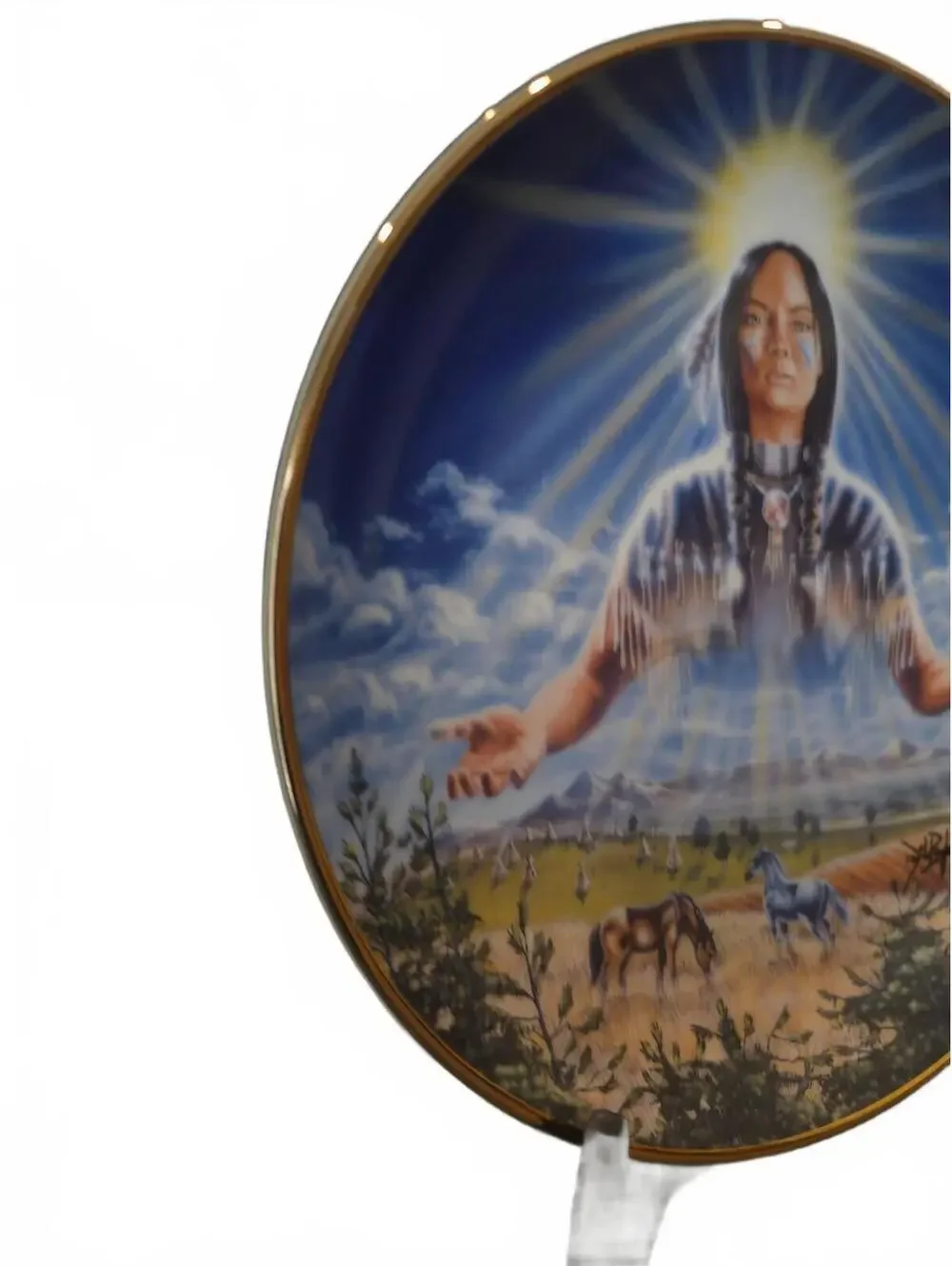 Royal Doulton Sun Maiden Limited Edition Fine Bone China Decorative Plate